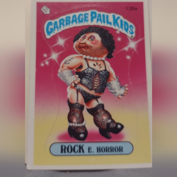 RARE 1980"S GARBAGE PAIL KIDS MARTY-GRAS &  Rocky E. Horror - Picture 4 of 7